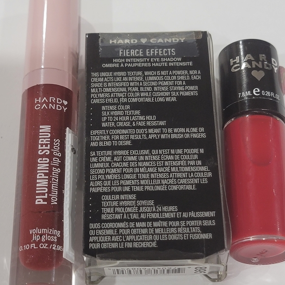 3x$15 hard candy lip gloss color red,and nail polish color red,eyeshadow too. - Picture 6 of 10
